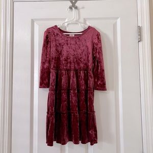 Velour Dress